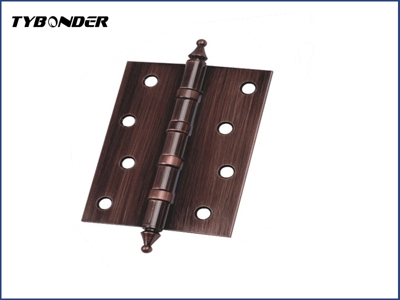 4 Ball Bearing Crown Head Brass Hinge
