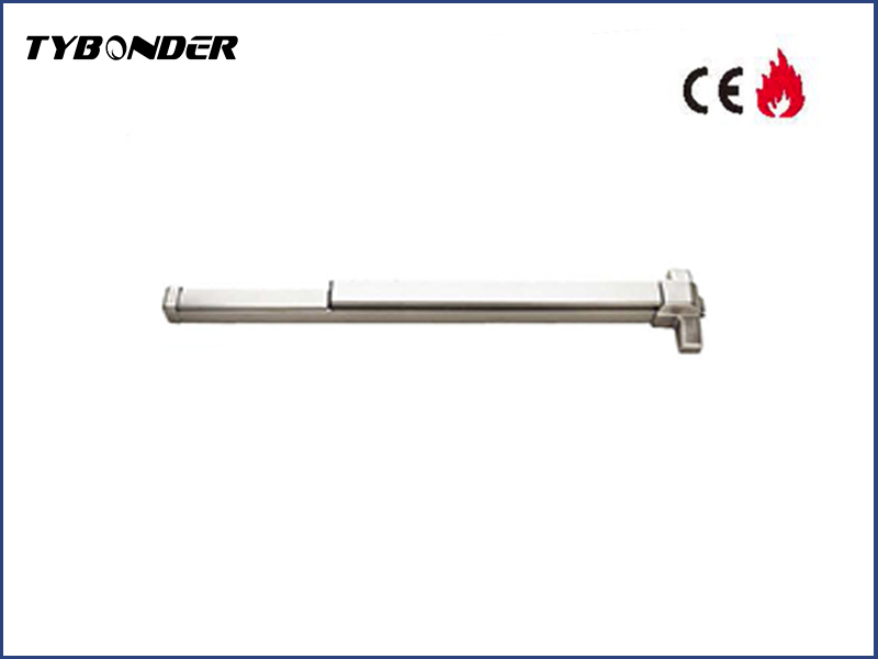 Half length touch bar exit device