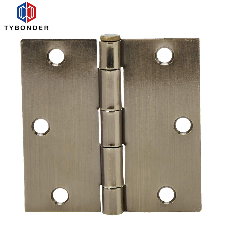 Antique brass Square Door Hinges 3.5 Inch x 3.5 Inch