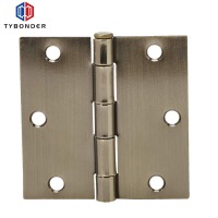 Antique brass Square Door Hinges 3.5 Inch x 3.5 Inch