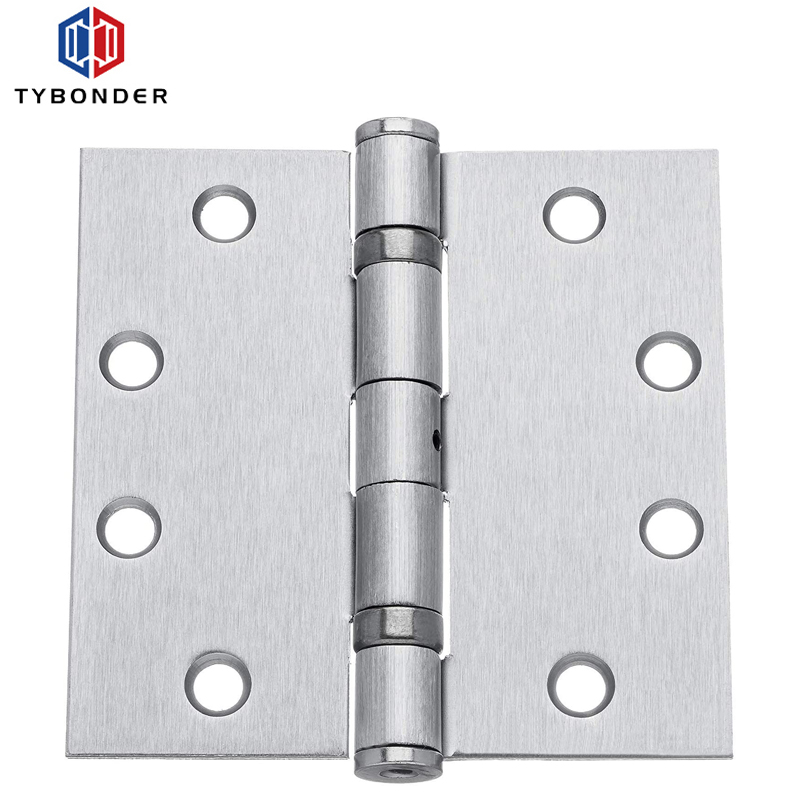 Commercial Hinge-2BB 4-1/2 x 4-1/2 Brushed Chrome-NRP